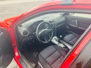 2005 Mazda 6 I (GG), красный, 265000 рублей, вид 5
