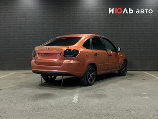 2014 Lada (ВАЗ) Granta I, оранжевый, 180000 рублей, вид 2