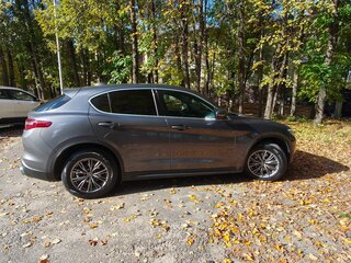 2018 Alfa Romeo Stelvio I, серый, 4100000 рублей, вид 4