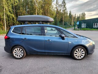 2013 Opel Zafira C, голубой, 1170000 рублей, вид 4