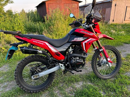 2024 Motoland XR250 Enduro, красный, 115000 рублей, вид 2