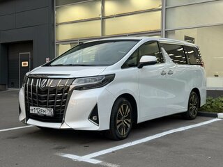 2019 Toyota Alphard III Рестайлинг, белый, 4400000 рублей, вид 3