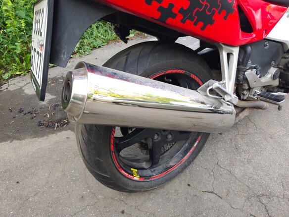 2000 Honda VFR 800, красный, 400000 рублей - вид 6