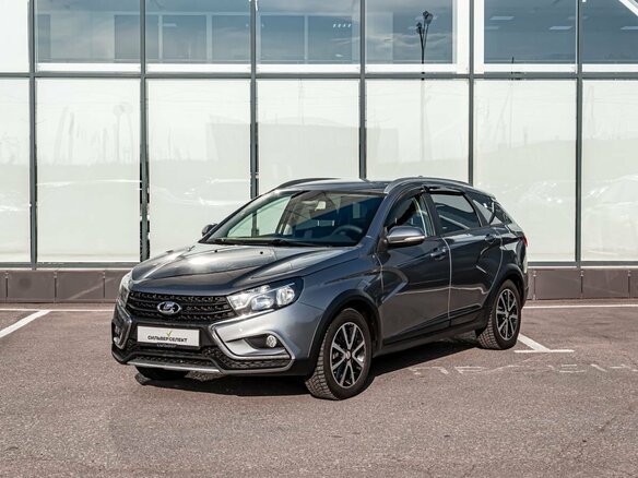 2019 Lada (ВАЗ) Vesta SW Cross I, серый, 890000 рублей