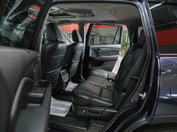 2018 Honda Pilot III Рестайлинг, синий, 3150000 рублей - вид 6