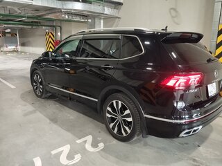 2021 Volkswagen Tiguan Allspace II Рестайлинг, чёрный, 3600000 рублей, вид 5
