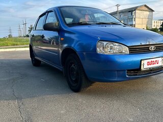 2006 Lada (ВАЗ) Kalina I, синий, 135000 рублей, вид 2
