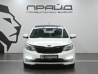 2016 Kia Rio III Рестайлинг, белый, 1019900 рублей, вид 2