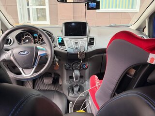 2016 Ford Fiesta Mk6 Рестайлинг, синий, 730000 рублей, вид 5