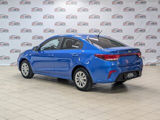 2017 Kia Rio IV, синий, 1299000 рублей, вид 4