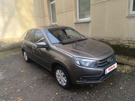 2022 Lada (ВАЗ) Granta Euro-2 I Рестайлинг, коричневый, 660000 рублей, вид 2