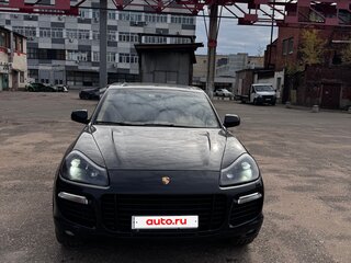 2008 Porsche Cayenne Turbo I Рестайлинг (957), чёрный, 1400000 рублей, вид 2