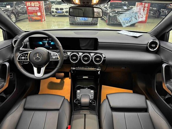 2022 Mercedes-Benz A-Класс 180 Long IV (W177) Рестайлинг, белый, 1500000 рублей - вид 6