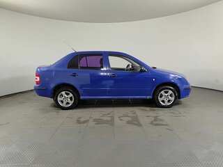 2006 Skoda Fabia I Рестайлинг, синий, 315000 рублей, вид 4