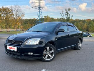 2004 Toyota Avensis II, чёрный, 655000 рублей, вид 2