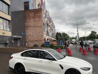 2021 BMW M3 Competition Package VI (G80), белый, 7100000 рублей, вид 3