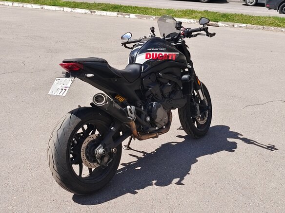 2021 Ducati Monster 937, чёрный, 739000 рублей - вид 8
