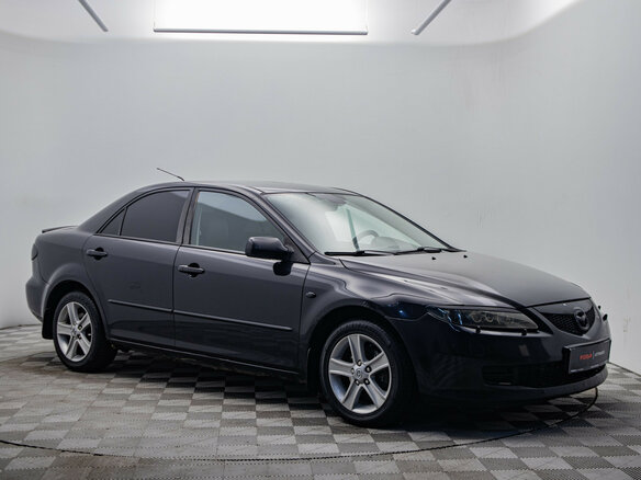 2006 Mazda 6 I (GG) Рестайлинг, чёрный - вид 7