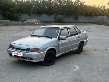 2003 Lada (ВАЗ) 2115, серебристый, вид 1