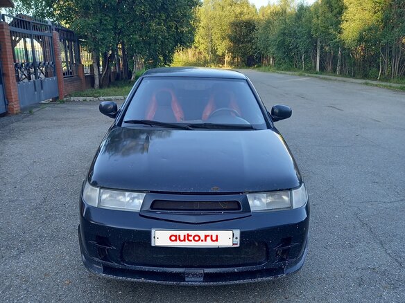 2007 Lada (ВАЗ) 2112, чёрный, 140000 рублей