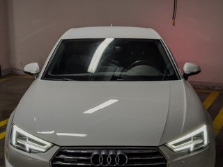 2018 Audi A4 V (B9), белый, 3325000 рублей, вид 5