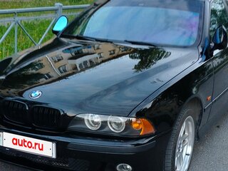 2001 BMW 5 серии 525i IV (E39) Рестайлинг, чёрный, 749000 рублей, вид 3