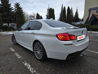 2014 BMW 5 серии 520d VI (F10/F11/F07) Рестайлинг, белый, 1300000 рублей, вид 4