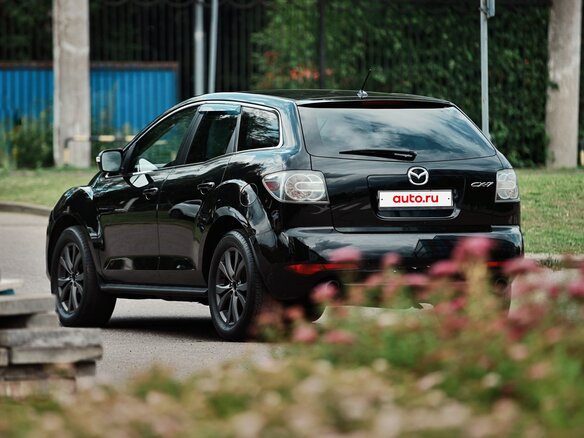 2010 Mazda CX-7 I Рестайлинг, чёрный, 820000 рублей - вид 1