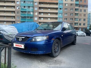 1998 Mazda 323 VI (BJ), синий, 110000 рублей, вид 1