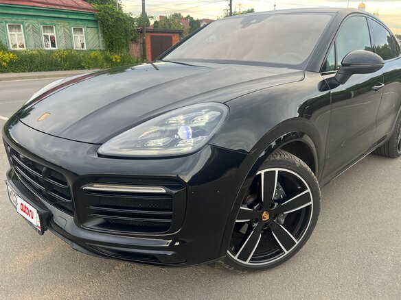 2021 Porsche Cayenne Coupé III, чёрный, 7999000 рублей - вид 1