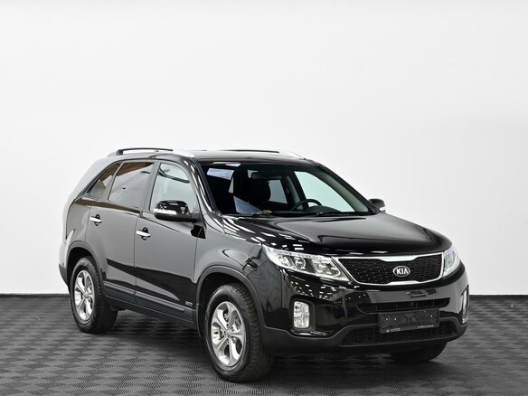 2013 Kia Sorento II Рестайлинг, чёрный