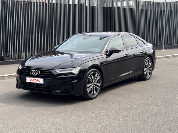 2021 Audi A6 45 TFSI V (C8), чёрный - вид 1