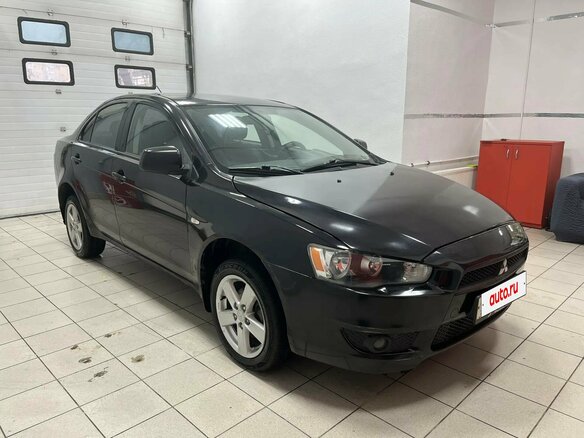2007 Mitsubishi Lancer X, чёрный, 490000 рублей - вид 2