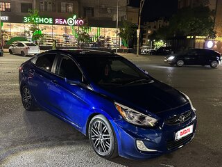 2015 Hyundai Accent IV, синий, 600000 рублей, вид 1