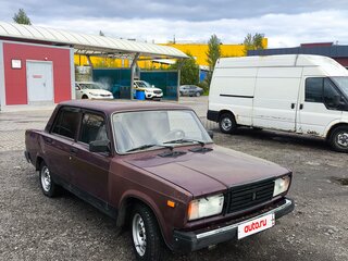 2008 Lada (ВАЗ) 2107, пурпурный, 150000 рублей, вид 2