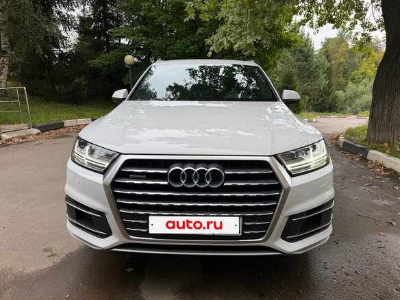 2018 Audi Q7 II (4M), чёрный, 4450000 рублей - вид 2