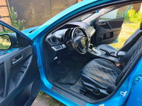2011 Mazda 3 II (BL), голубой, 650000 рублей - вид 11