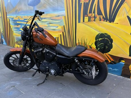2013 Harley-Davidson Sportster 883, оранжевый, 690000 рублей, вид 1