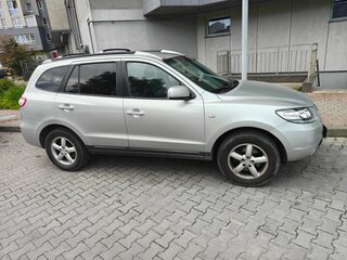 2006 Hyundai Santa Fe II, серебристый, 800000 рублей, вид 3