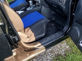 2012 Nissan X-Trail II Рестайлинг, чёрный, 1300000 рублей, вид 5
