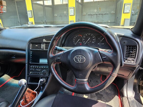1994 Toyota Celica VI (T200), чёрный, 650000 рублей - вид 8