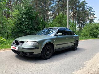 2001 Volkswagen Passat B5 Рестайлинг, зелёный, 310000 рублей, вид 1