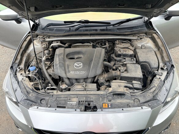 2014 Mazda Axela III, серый - вид 16