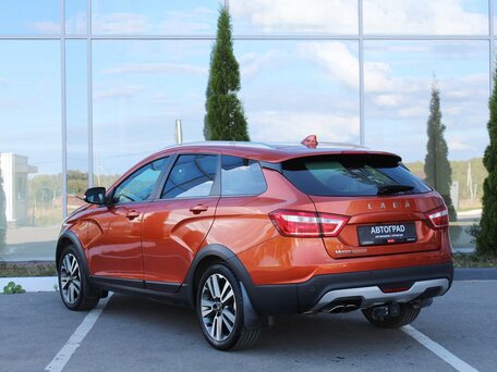 2020 Lada (ВАЗ) Vesta SW Cross I, оранжевый, 1120000 рублей, вид 5