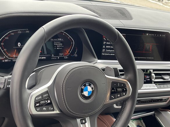 2022 BMW X6 30d III (G06), чёрный - вид 4