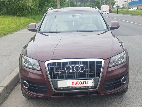 2009 Audi Q5 I (8R), пурпурный, 1180000 рублей - вид 1