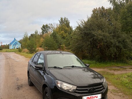 2023 Lada (ВАЗ) Granta Euro-2 I Рестайлинг, чёрный, 690000 рублей, вид 2