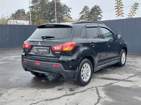 2011 Mitsubishi ASX I, чёрный, 1129000 рублей - вид 4