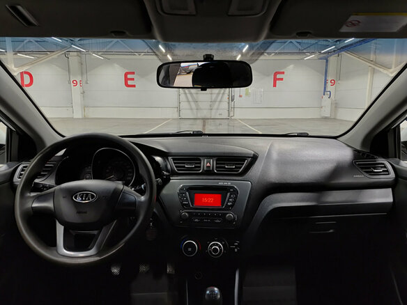 2012 Kia Rio 5-speed III, белый - вид 13