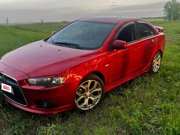 2008 Mitsubishi Lancer X, красный, 1050000 рублей